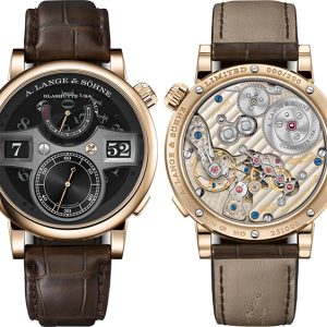 a lange sohne just dropped a 145000 gold watch that glows in the dark