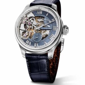 a closer look at the chopard l u c full strike platinum watch with sapphire gong
