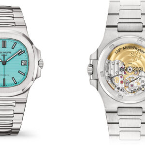 patek philippe just dropped a nautilus with a tiffany blue dial