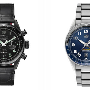 tag heuer drops 3 limited edition watches to celebrate 60 years of the autavia line
