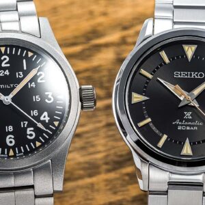 Comparing Two of the Top Field Watches For the Money- Hamilton Khaki Field Mechanical & Seiko SPB243