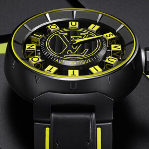 louis vuittons new spin time air quantum watch glows in the dark like deep sea creatures