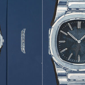 the original hand painted design for patek philippes nautilus just sold for 727000