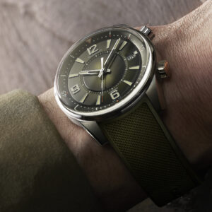 first look introducing the jaeger lecoultre green polaris automatic date watch