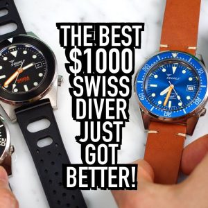 Still The Best $1000 Swiss Dive Watch in 2022?: Squale 1521 vs T-183, COSC & Master Marina Militare
