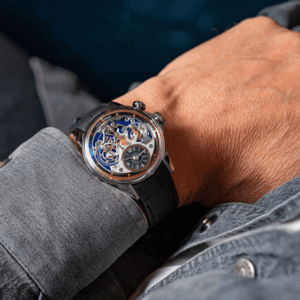 louis moinets newest limited edition watch is a colorful tribute to the original chronograph