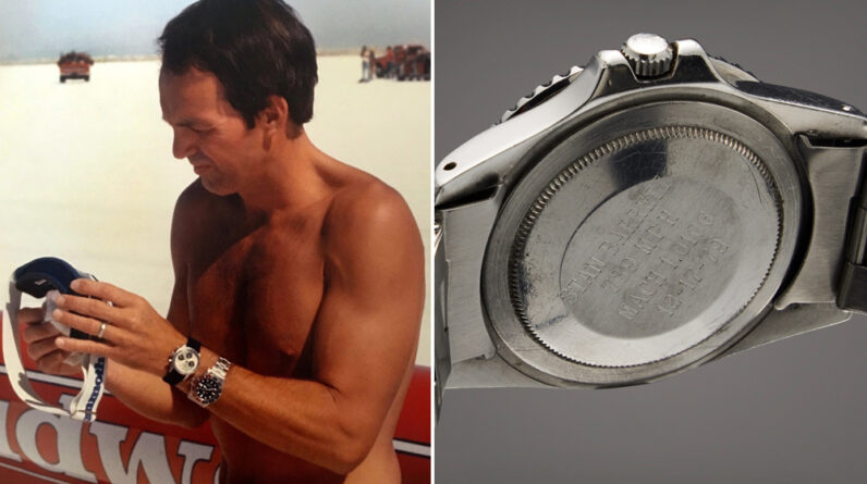 paul newman gave two rolexes to a legendary stuntman now theyre heading to auction