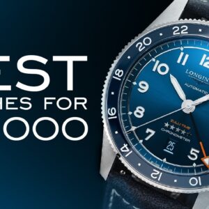 The BEST Watches For $3,000 In Every Category - Everyday, Aviation/GMT, Dress, Dive, & Chronograph