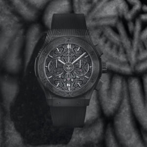 introducing the hublot x shepard fairey classic fusion mandala watch