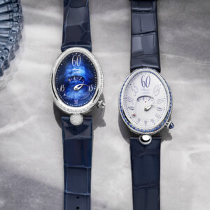 meet the newest breguet reines de naples watch with morphing heart hand