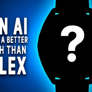 Can AI Design A Better Watch Than Rolex?