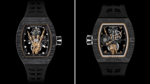 richard milles menacing new flying tourbillion features the devils horns on its dial