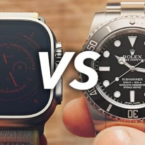 Apple Watch Ultra vs Rolex Submariner