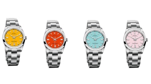 rolex teases new orange and green dials ahead of watches and wonders
