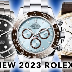 NEW Rolex 2023 Watches REVEALED! Daytona, 1908, Yacht-Master, GMT-Master II, Explorer & More