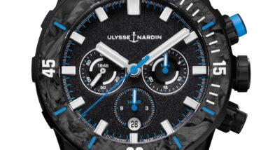 a closer look at the new ulysse nardin ocean race diver chronograph