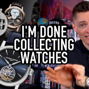 I'm Done With Watch Collecting! Selling My Entire Collection For A Tourbillon, A Diver & Casio Trio