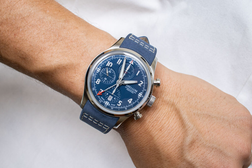 Brellum Pilot LE.2 GMT Chronometer: A Limited Edition Watch with Unique Blue Colorway Pricing and Value