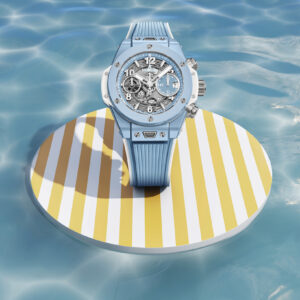hublot loves summer or at least the blue skies and oceans