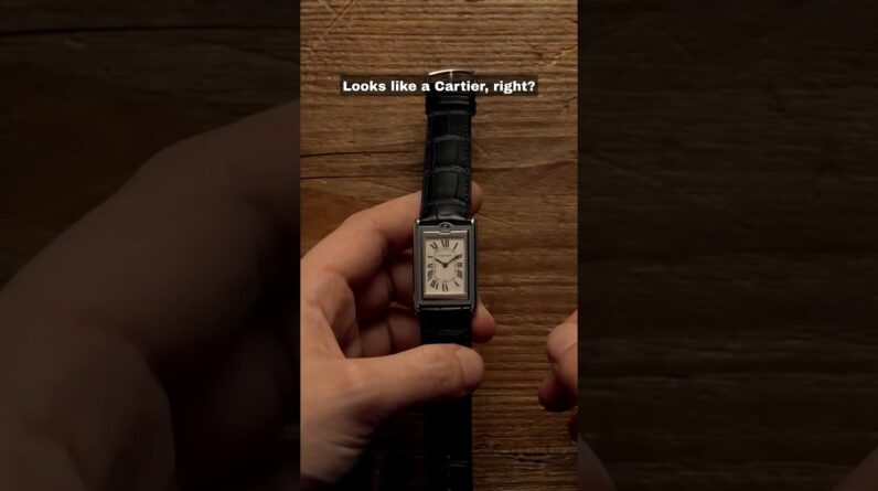 This RARE Cartier Watch Has The COOLEST Party Trick #shorts