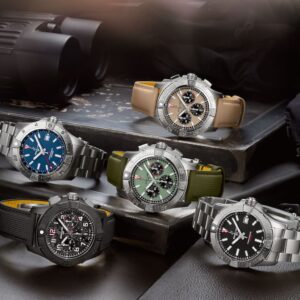 breitling unveils redesigned avenger collection with four versions