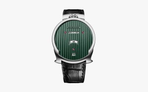 de bethune just dropped a clean green version of its stylish digital watch