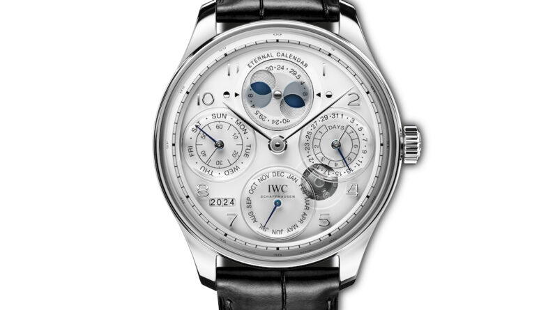 accurate moonphase for 45 million years iwc portugieser eternal calendar