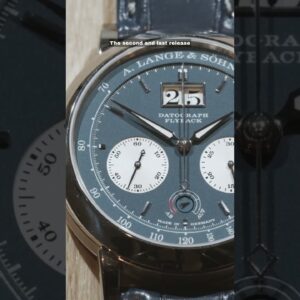 Look!  New Releases  from A Lange & Sohne