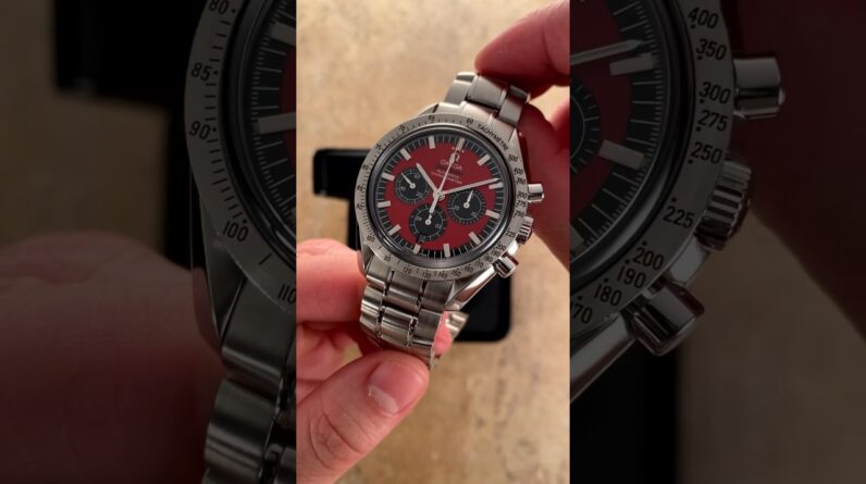 This Omega Speedmaster STANDS OUT